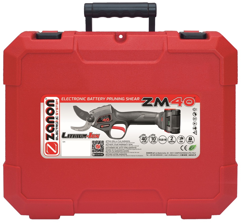 Zanon ZM 40 Kit (inkl. 2 Akkus)