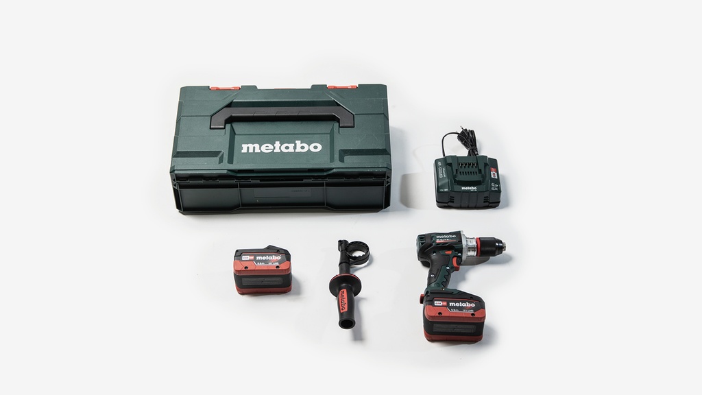 METABO AKKUSCHRAUBER-SET BS 18 LT BL I (602358660) MIT 2X 5,5AH LIHD Akkus., Ladegerät und Koffer